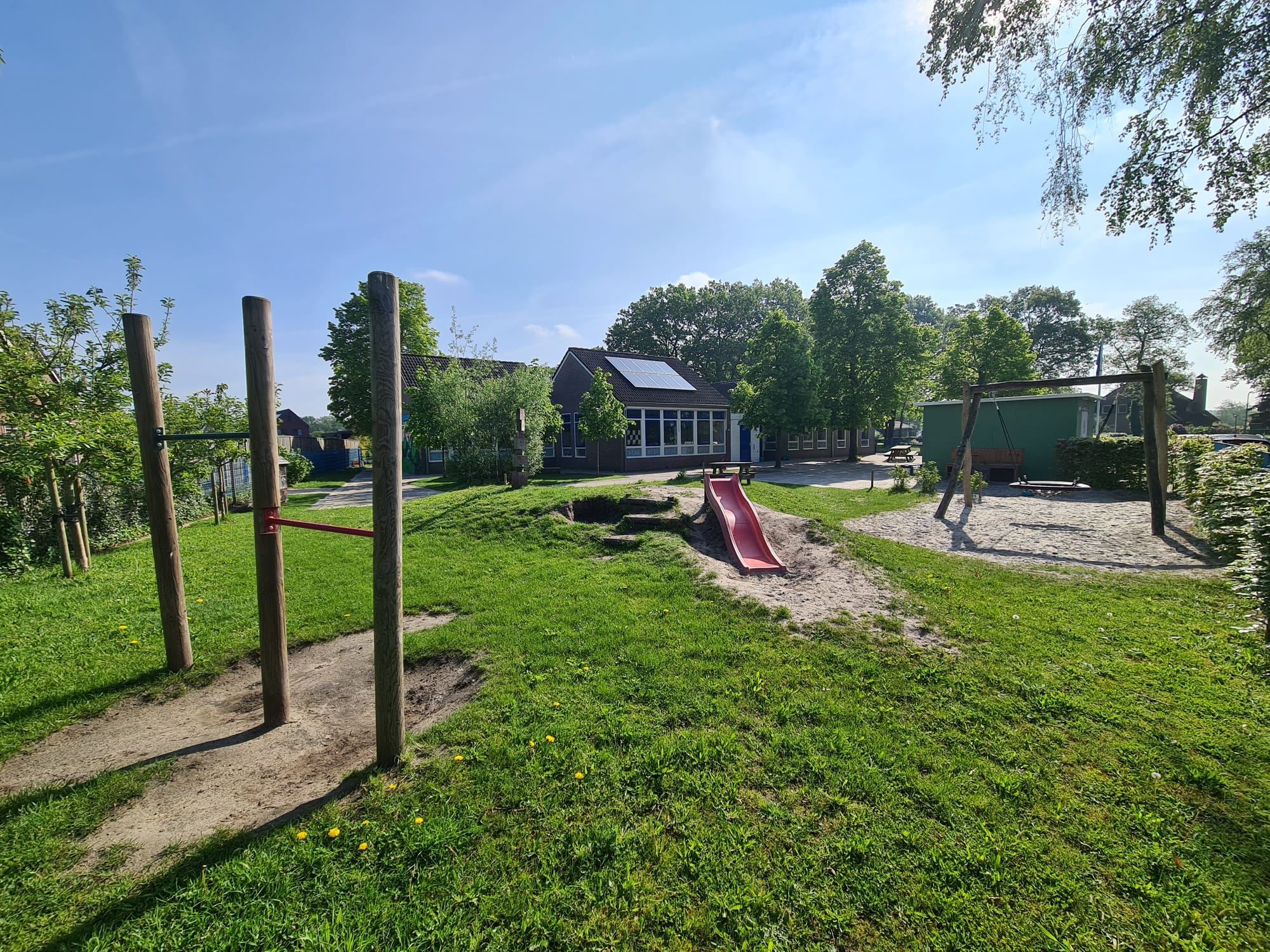 Schoolplein stuifzand