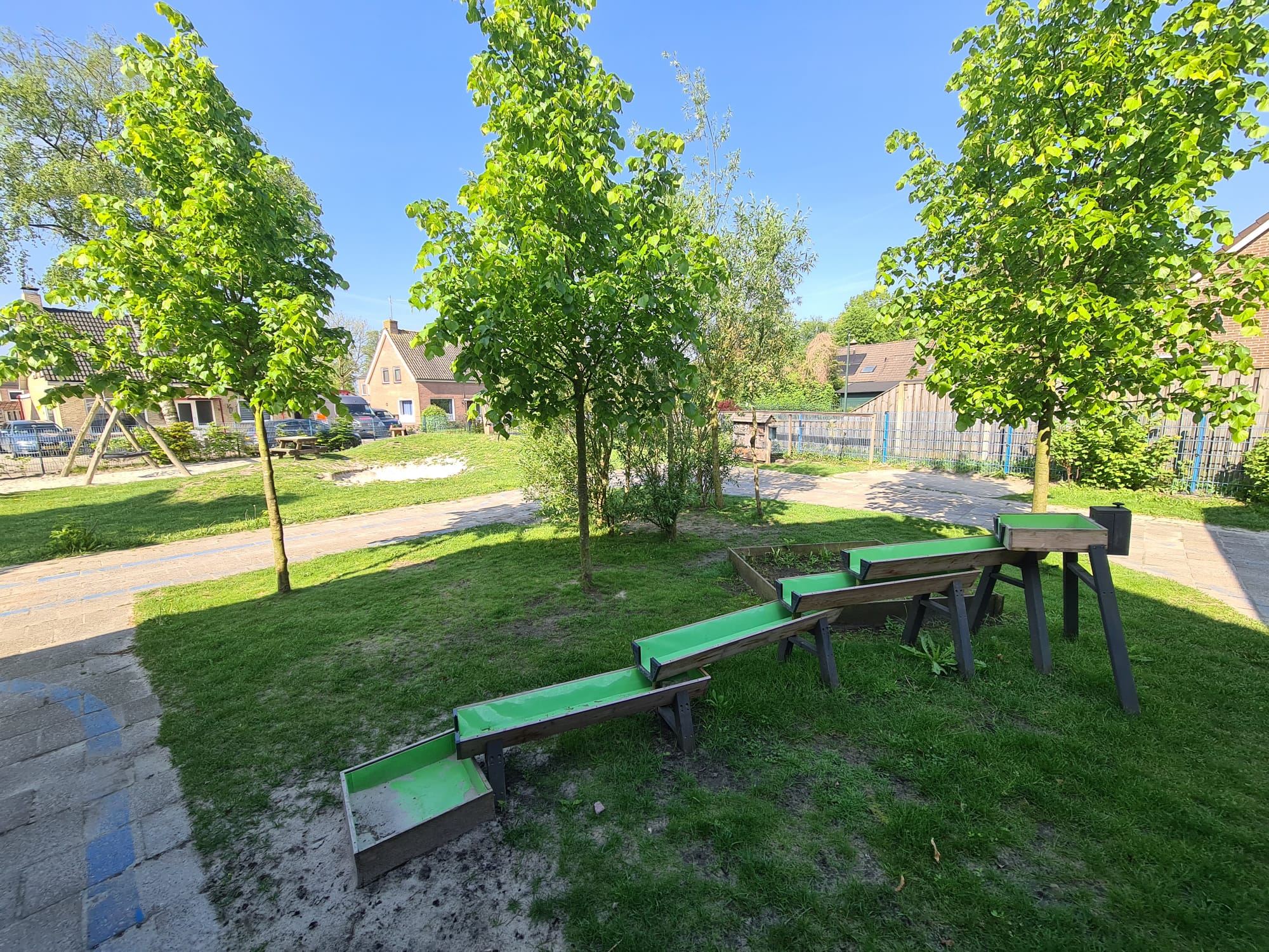 Schoolplein stuifzand